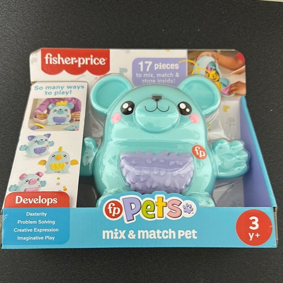 Fisher-Price Blue Mix & Match Pet Toy - Picture 1 of 1